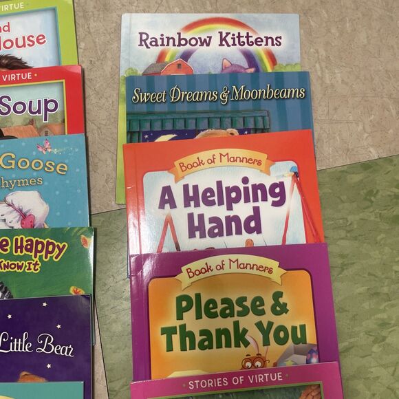 Books Of Manners Stories Of Virtue Set of 20 PI Kids Children's Book In Case - Picture 4 of 6